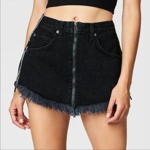 Carmar Mini Skirt with Reflective Sides
